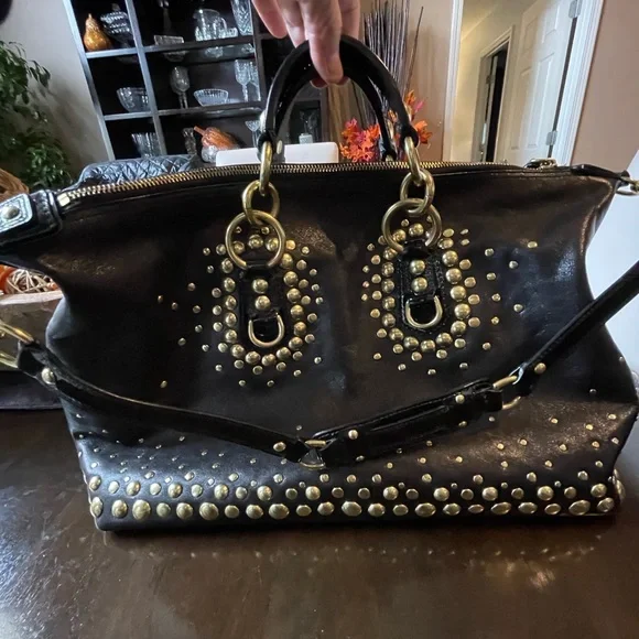 Coach Madison Sabrina Rivet Handbag - Picture 7 of 7